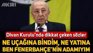 Fenerbahçe'de Vefa Küçük'ten dikkat çeken sözler: Ne uçağına ne yatına bindim, ben Fenerbahçe’nin adamıyım
