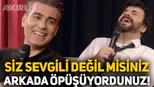 Hasan Can Kaya'dan Caner Cindoruk'a terleten soru: Sevgili değil misiniz? Arkada öpüşüyordunuz