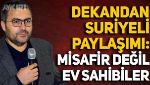 İslami İlimler Dekanı Erdal Baykan: 