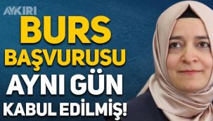 İYİ Partili İbrahim Özkan açıkladı: Fatma Betül Sayan Kaya'nın burs başvurusu aynı gün kabul edilmiş!