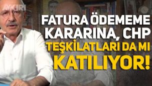 Kemal Kılıçdaroğlu, elektrik faturalarını ödemeyeceğini duyurdu, CHP teşkilatları da boykota katılırsa ortalık karışacak!