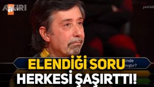 Kim Milyoner Olmak İster'de elendiği soru herkesi şaşırttı, Hababam Sınıfı sorusu gündem oldu!