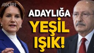 Meral Akşener'den Kemal Kılıçdaroğlu'nun Cumhurbaşkanı adaylığına yeşil ışık iddiası