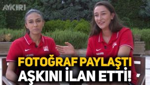 Milli voleybolcu Simge Aköz aşkını ilan etti, Berkay Ateş'le fotoğrafını paylaştı