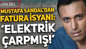 Mustafa Sandal elektrik faturası paylaştı, tepki gösterdi: