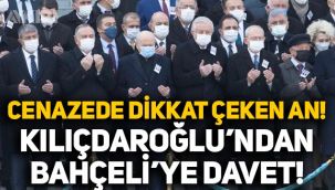 Onur Kumbaracıbaşı'nın cenaze töreninde dikkat çeken an! Kemal Kılıçdaroğlu'ndan Devlet Bahçeli'ye davet