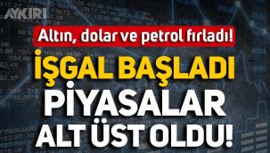 Rusya'nın Ukrayna'yı işgali piyasaları alt üst etti: Dolar, altın ve petrol fiyatları yükseldi!