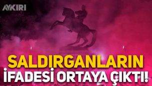Samsun'da Atatürk Anıtı'na saldıran şahısların ifadesi ortaya çıktı