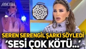 Seren Serengil sahnelere geri döndü: