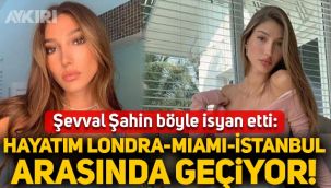 Şevval Şahin böyle isyan etti: