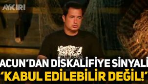 Survivor'da Acun Ilıcalı'dan diskalifiye sinyali: Bunlar kabul edilebilir değil!