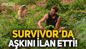Survivor'da Mert Öcal, Sude Burcu'ya aşkını ilan etti