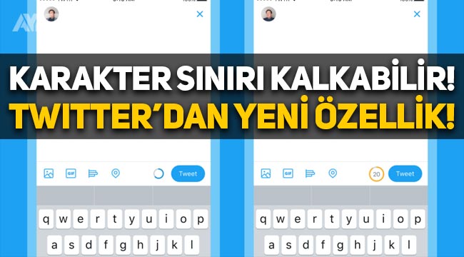 Twitter'da 280 karakter sınırı kalkabilir! İşte Twitter'ın yeni özelliği