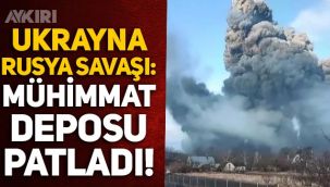 Ukrayna'nın güneyindeki Vinnytsia kentinde mühimmat deposu patladı!