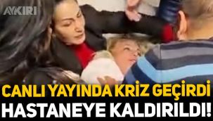 Al Sana Haber programında şok anlar: Canlı yayında kriz geçirdi, hastaneye kaldırıldı!