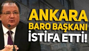 Ankara Baro Başkanı Kemal Koranel istifa etti, çarpıcı açıklamalar!