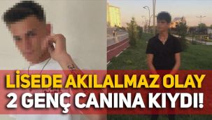 Ankara'da lisede akılalmaz olay: Arkadaşlarına şaka yapan 2 lise öğrencisi canına kıydı!