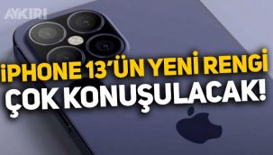 Apple'dan çok konuşulacak hamle: iPhone 13'ün yeni rengi sızdırıldı! Koyu yeşil iPhone 13