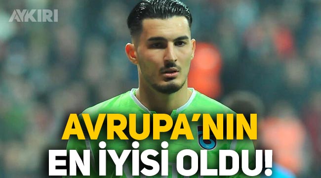 Avrupa'nın en iyisi Trabzonspor'un yıldızı Uğurcan Çakır oldu!