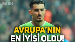 Avrupa'nın en iyisi Trabzonspor'un yıldızı Uğurcan Çakır oldu!