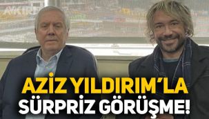 Aziz Yıldırım'la sürpriz görüşme: Diego Lugano paylaştı