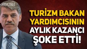 Bakan Yardımcısı Nadir Alpaslan’ın aylık kazancı şoke etti