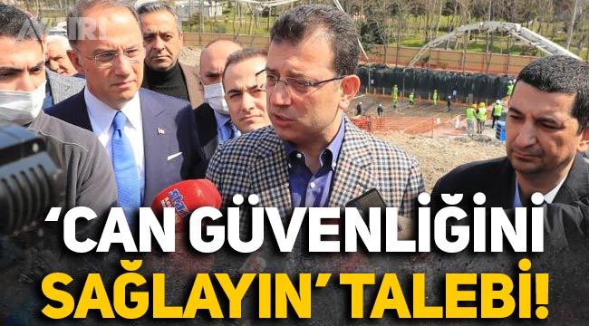 Başsavcılık'tan İstanbul Valiliği'ne "Ekrem İmamoğlu'nun can güvenliğini sağlayın" talebi