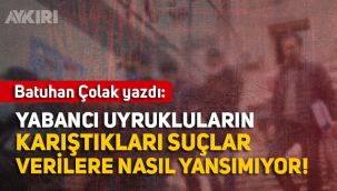Batuhan Çolak: Yabancıların suç oranları verilere yansımıyor