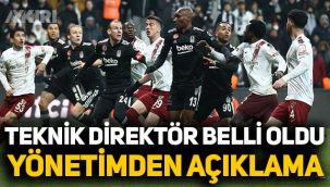 Beşiktaş'ın teknik direktörü belli oldu: Valerien Ismael'le anlaşıldı