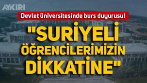 Bilecik Üniversitesi'nde burs duyurusu: