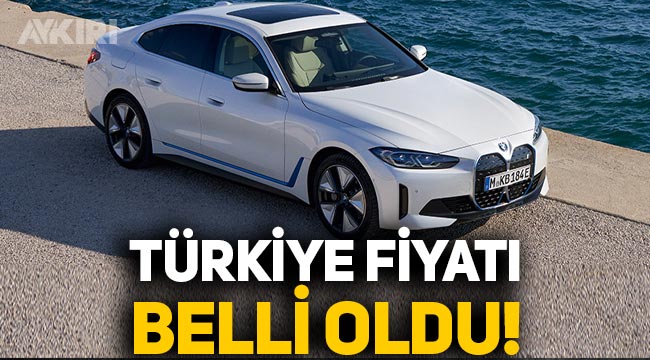 BMW, elektrikli arabası i4'ün Türkiye fiyatını açıkladı