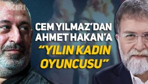 Cem Yılmaz'dan Ahmet Hakan'a olay gönderme: 