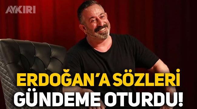Cem Yılmaz, Erdoğan'ı eleştirdi: Sözleri sosyal medyada gündeme oturdu!