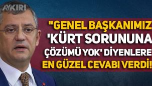 CHP'li Özgür Özel: 