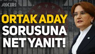 Cumhurbaşkanlığı çıkışı: İYİ Parti'den ortak aday sorusuna net yanıt!