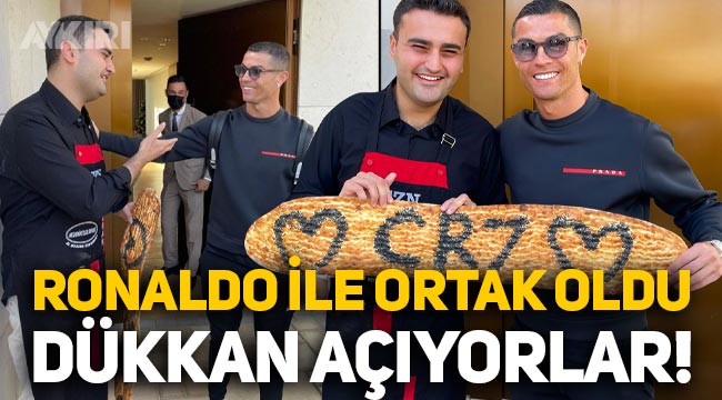 CZN Burak ve Cristiano Ronaldo ortak oldu: Beraber dükkan açıyorlar!