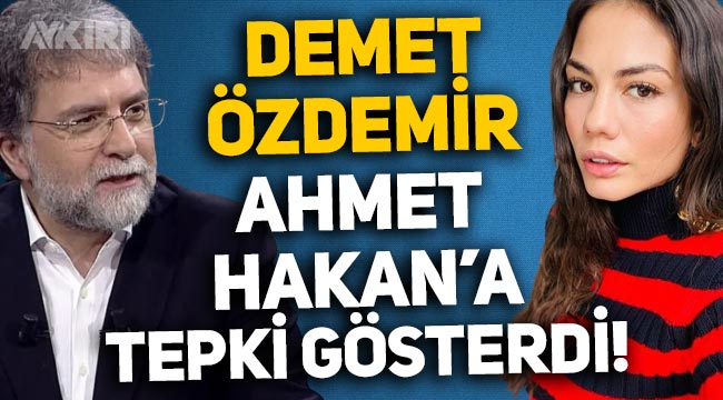 Demet Özdemir, Ahmet Hakan'a sert sözlerle tepki gösterdi