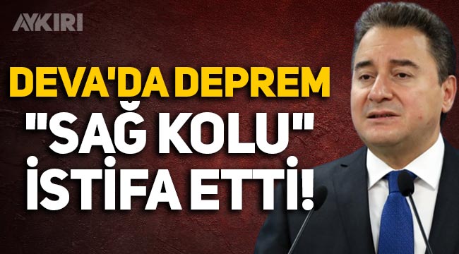 DEVA Partisi'nde deprem: Ali Babacan'ın sağ kolu Birol Aydemir istifa etti!