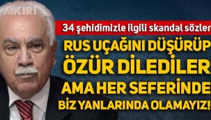 Doğu Perinçek'ten Rusya'nın 34 askerimizi şehit ettiği saldırı hakkında skandal sözler!