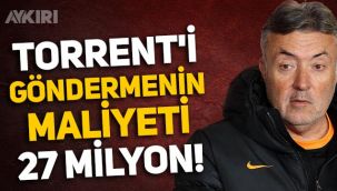 Domenec Torrent'i Galatasaray'dan göndermenin maliyeti 27 milyon!