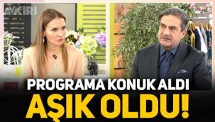 Ebru Akel programına konuk aldığı Melih Gündüz'e aşık oldu, ilk kez görüntülendiler!