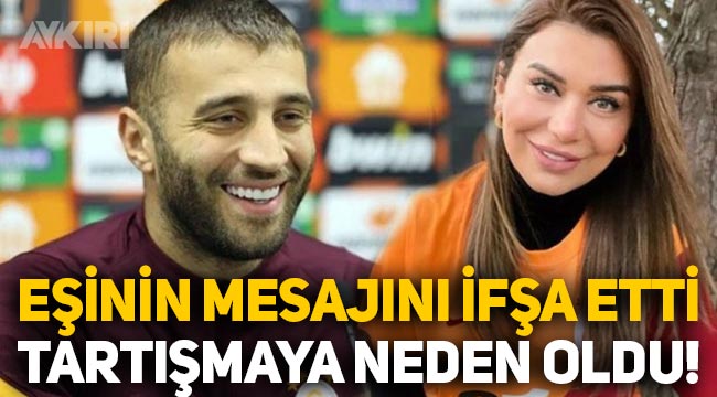 Ebru Şancı, Galatasaraylı eşi Alpaslan Öztürk'ün mesajını ifşa etti: Konuşması olay oldu!