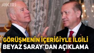 Erdoğan-Biden görüşmesinde ne konuşuldu? Beyaz Saray'dan görüşmeye ilişkin açıklama geldi