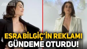 Esra Bilgiç'in Victoria’s Secret reklamı gündem oldu: İç çamaşırı reklamında ceket