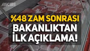 Et ve Süt Kurumu yüzde 48 zam yaptı: Tarım Bakanlığı'ndan ilk açıklama