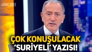 Fatih Altaylı: 190 bin Suriyeli “istisnai vatandaş” olmuş, gerekçesi yok