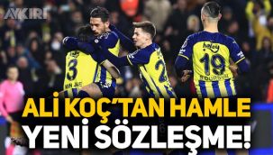 Fenerbahçe'de Ali Koç'tan hamle: Miha Zajc'a yeni sözleşme