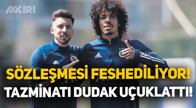 Fenerbahçe'de Luiz Gustavo'nun tazminatı dudak uçuklattı: Sözleşmesi feshedilecek!