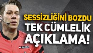 Fırat Aydınus ilk kez konuştu, tek cümlelik açıklama yaptı