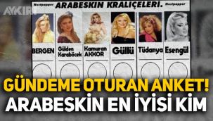 Gündeme oturan anket: Arabesk tarihinin en iyi kadın sanatçısı kim?